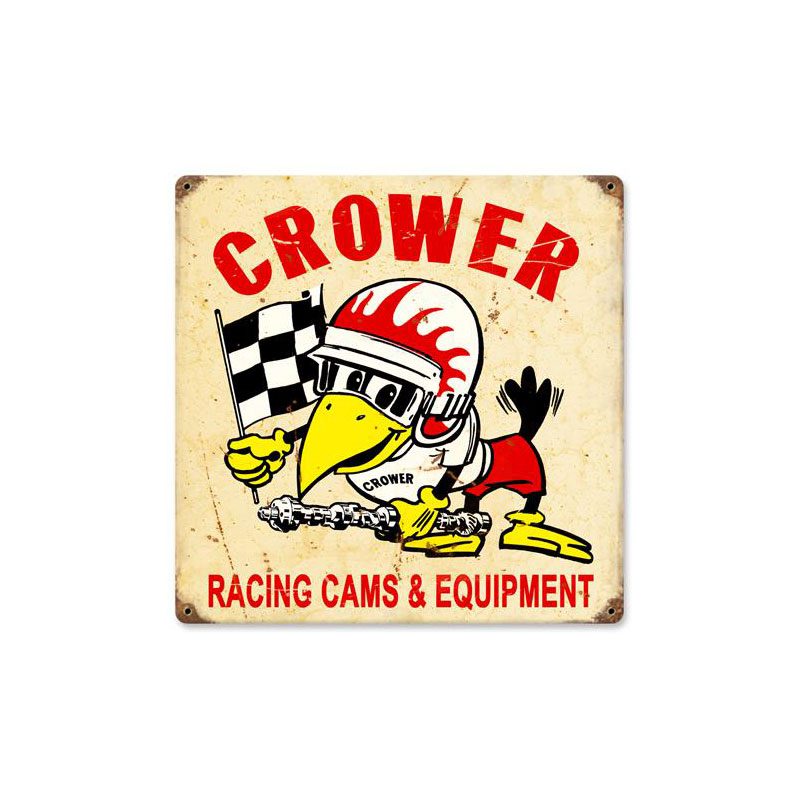 A poster on the Crower Racing Cams and equipment