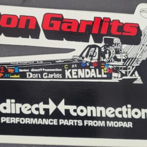 A poster on Garlits Direct Connection by Don Garlits