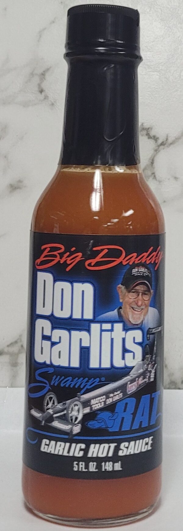 Big Daddy Garlic Hot Sauce Bottle