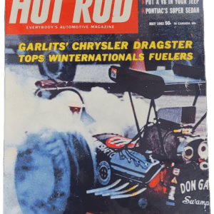A Hot Rod 1963 magazine cover with an image of a car.