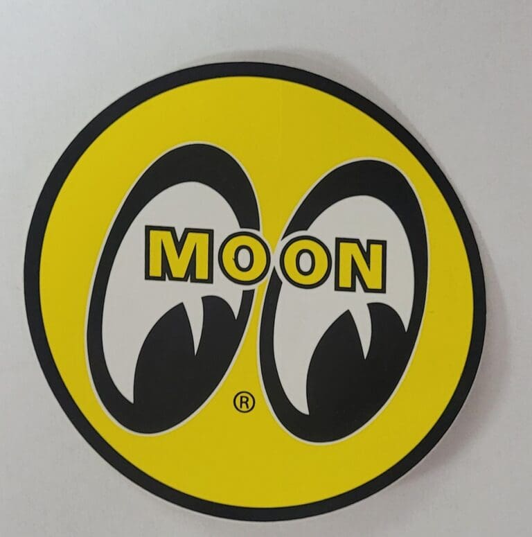 Moon Racing Decals Moon Eyes Decal - Don Garlits Museum of Drag Racing