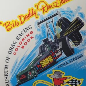 museum of drag racing coloring book