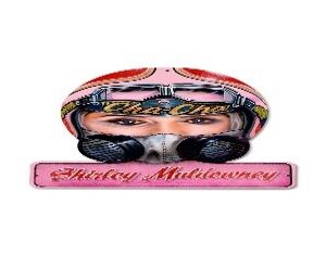 A picture of the Muldowney mask in pink color