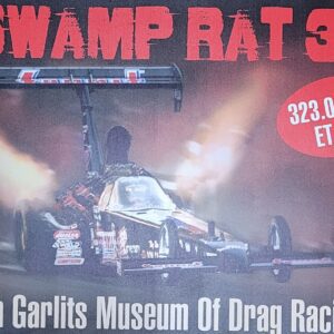 Swamp Rat Drag Racing Car Poster