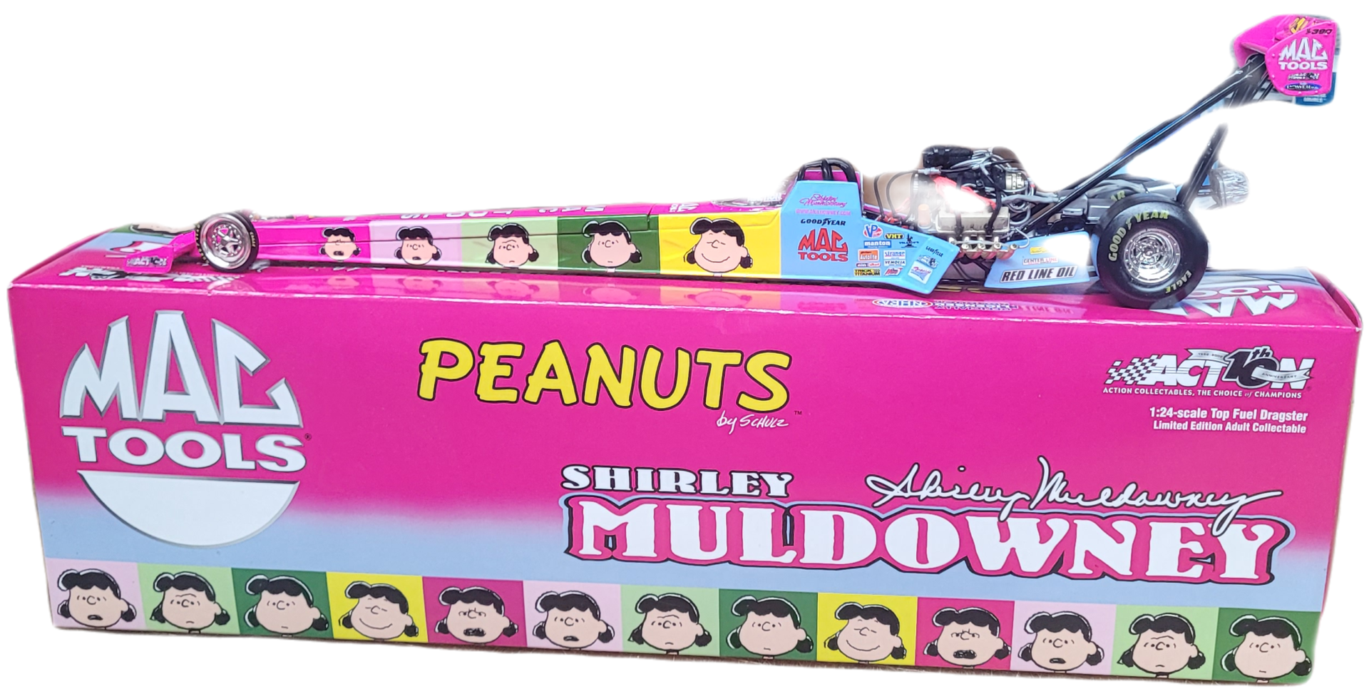 Shirley Muldowney Peanuts toy.