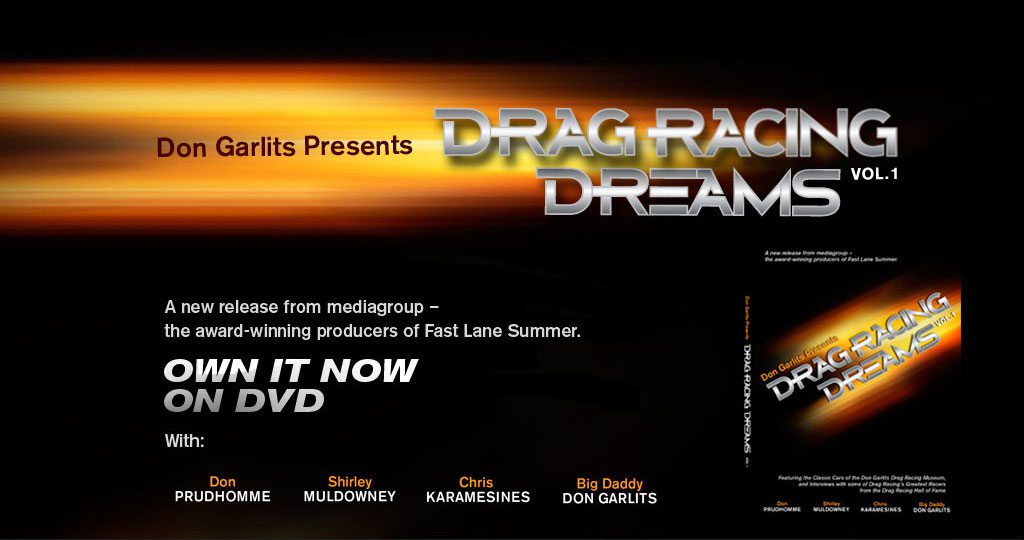 Drag Racing Dreams DVD Promotion Poster