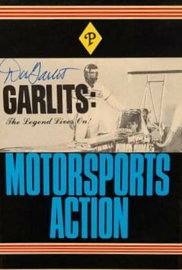 Motorsports Action The Legend Lives on Poster