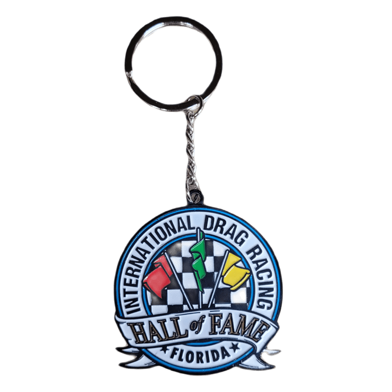 International Drag Racing Keychain Logo in Color
