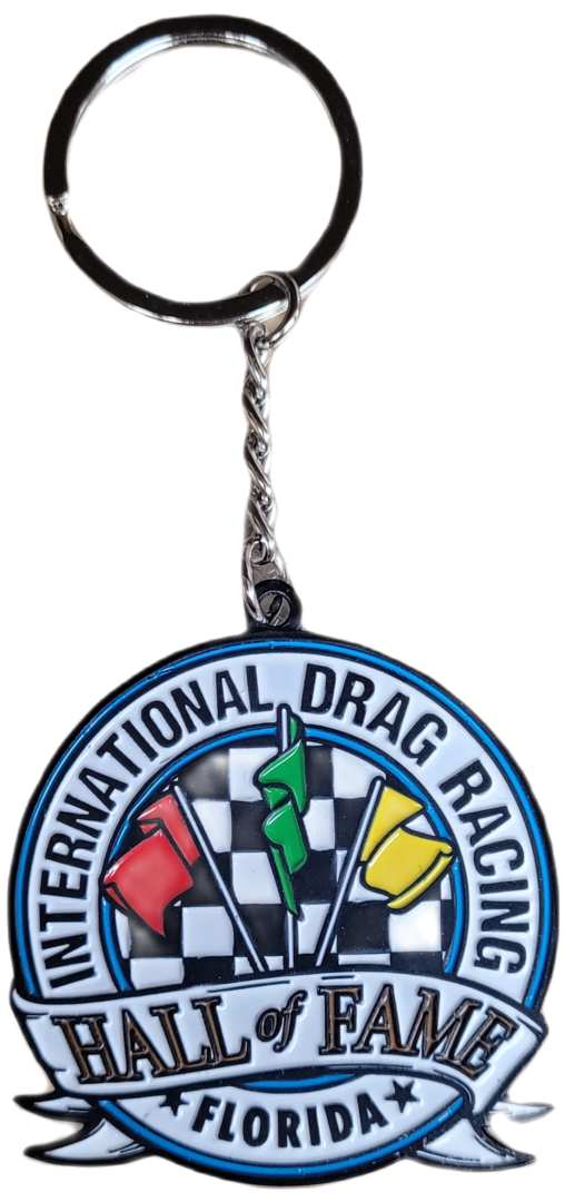 Drag Racing Hall of Fame Keychain Florida