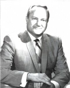 a black and white photo of Jim Tice