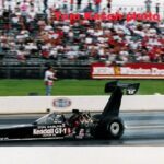 Larson at speed 1992 indy