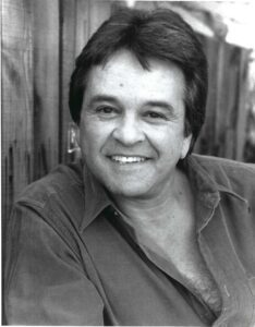 A black and white photo of Tony Nancy