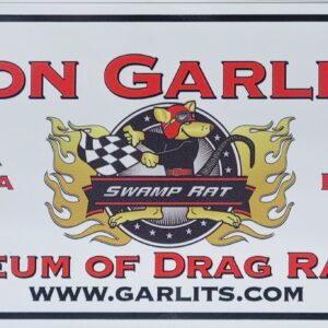 Don Garlits Museum of Drag Racing Golden Rat License Plate.