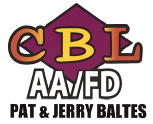 CBL logo featuring Pat and Jerry Baltes